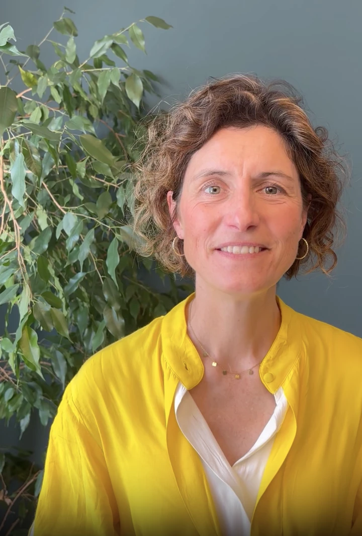 Nahaufnahme von einer Person