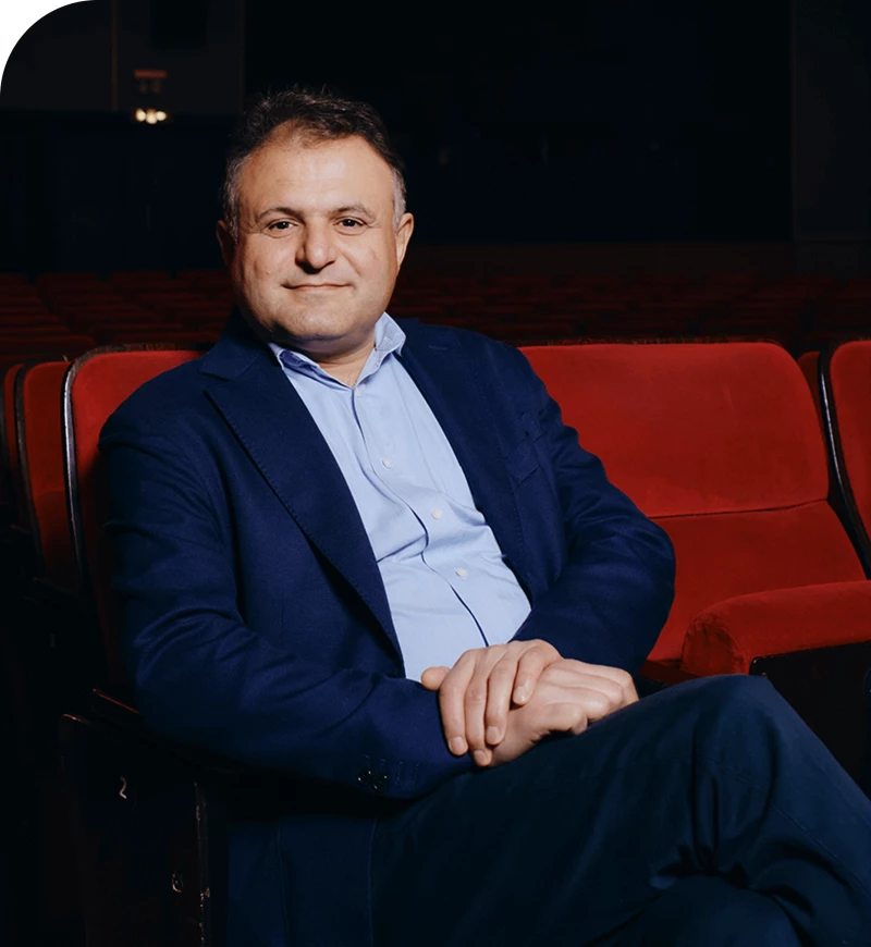 Nahaufnahme von einer Person